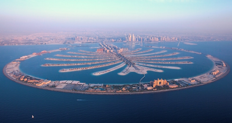 Palm Jumeirah Location
