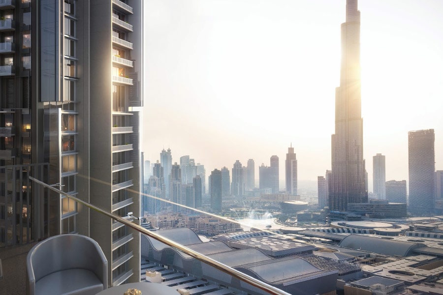 vida residences emaar dubai mall