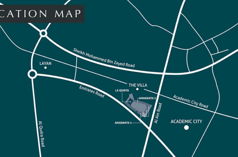 Amaranta 2 Location Map