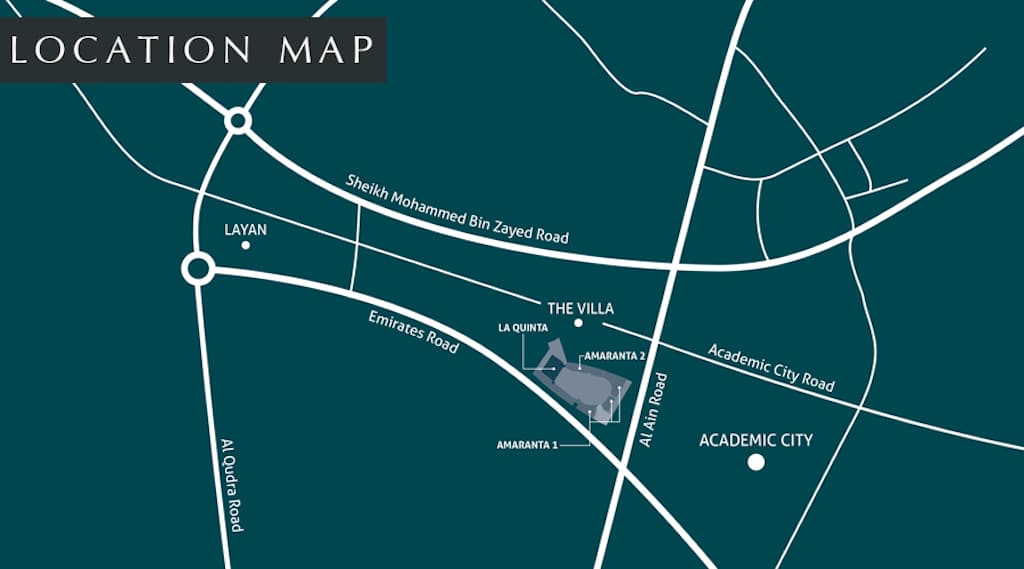 Amaranta 2 Location Map