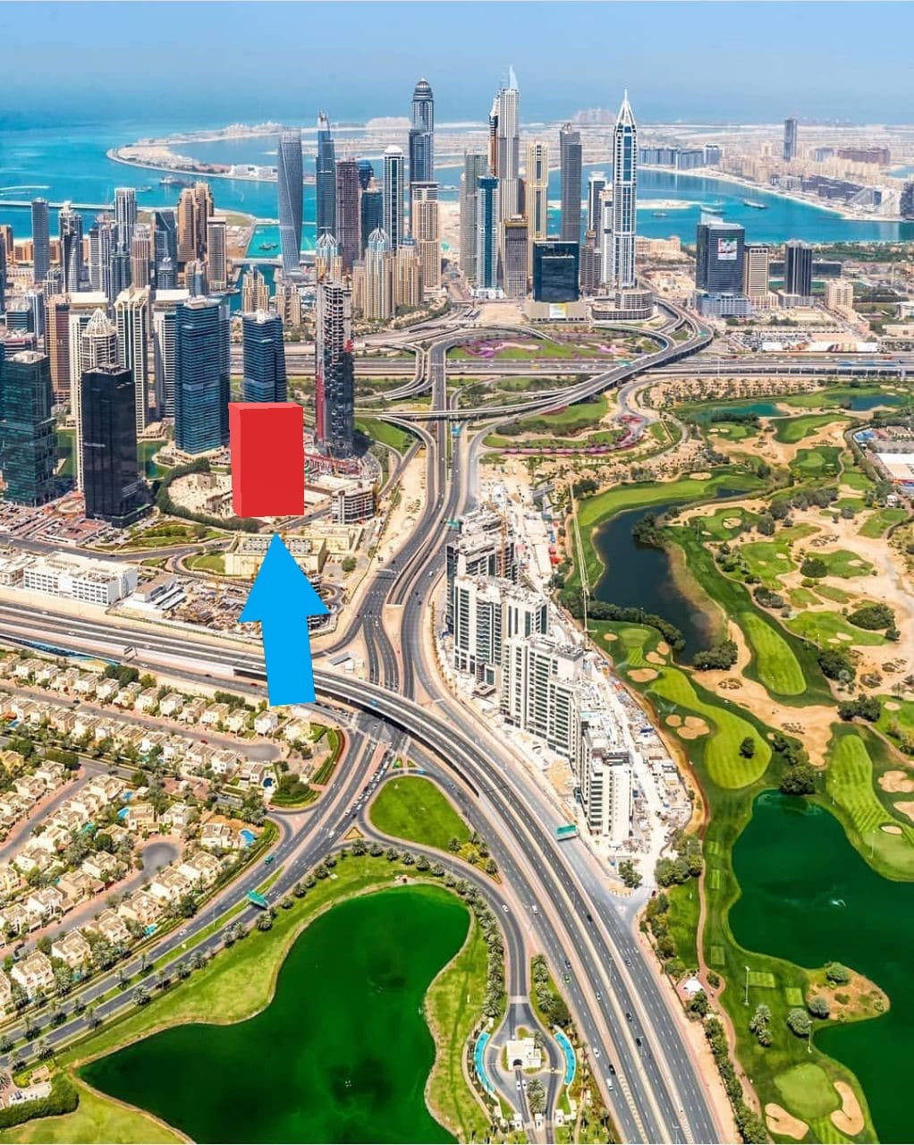 JLT project location