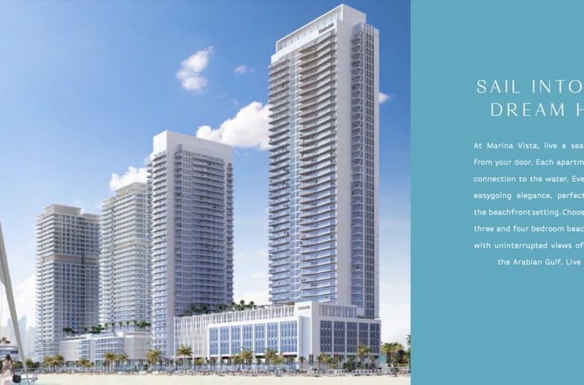 Emaar Beachfront Dubai Harbour