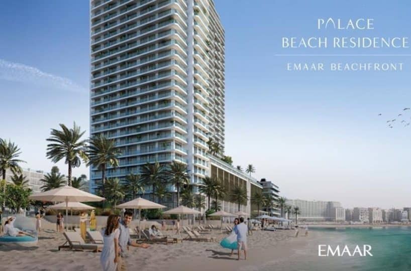 palace beach residences emaar properties