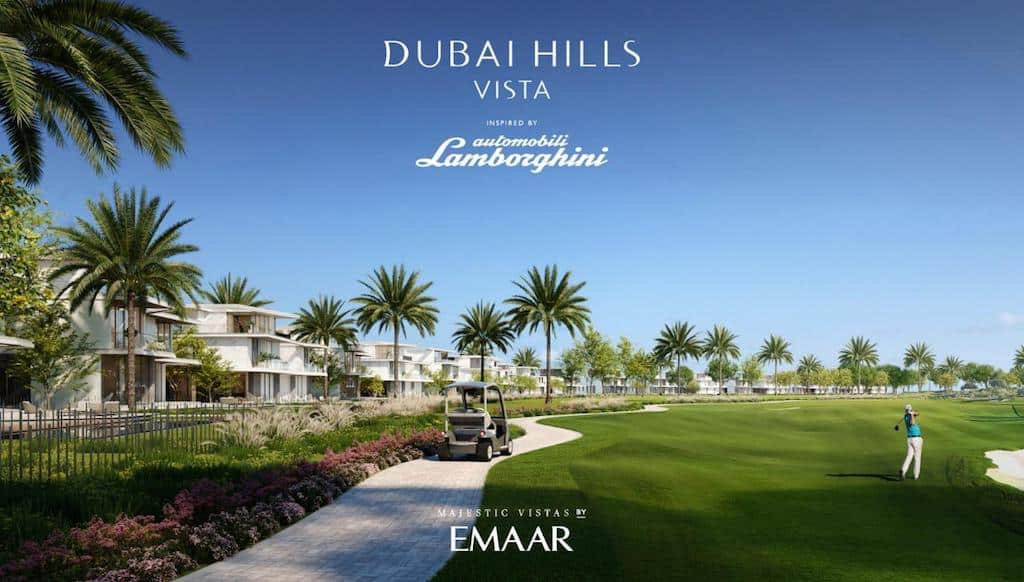 Lamborghini vills Dubai Hills Estate