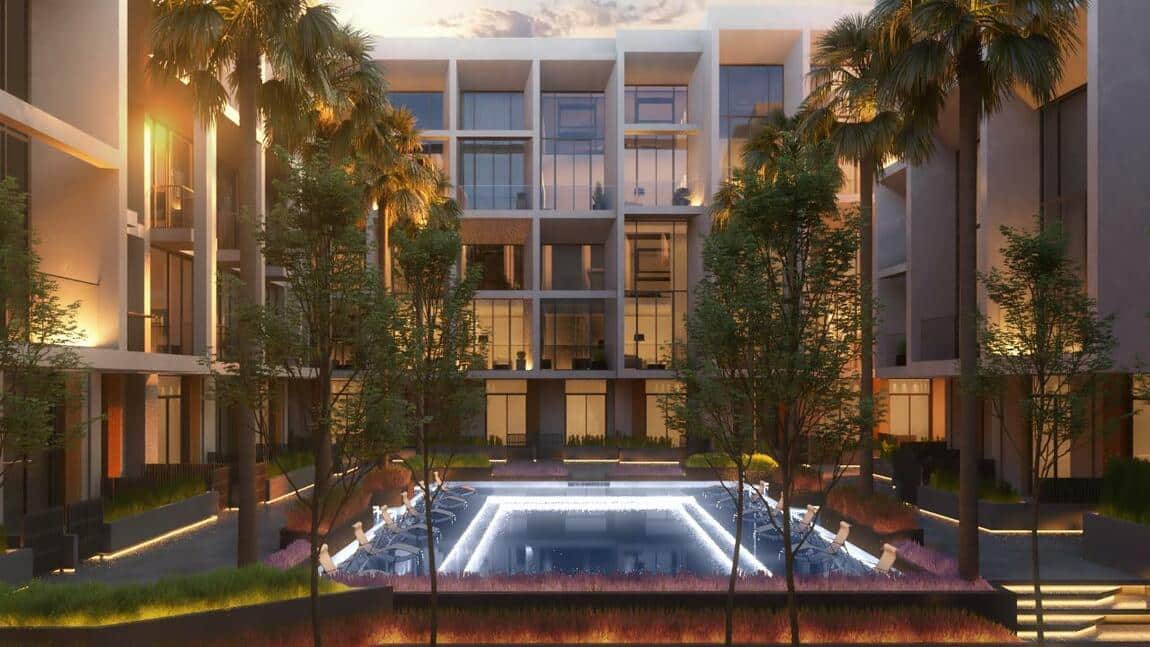 Apartment Pool View