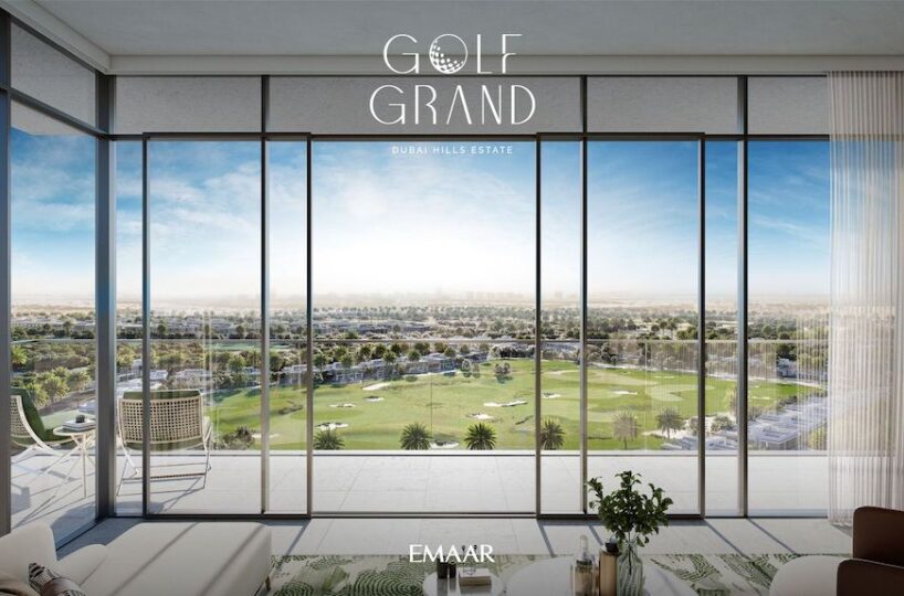 Apartment views of Dubai Hills
