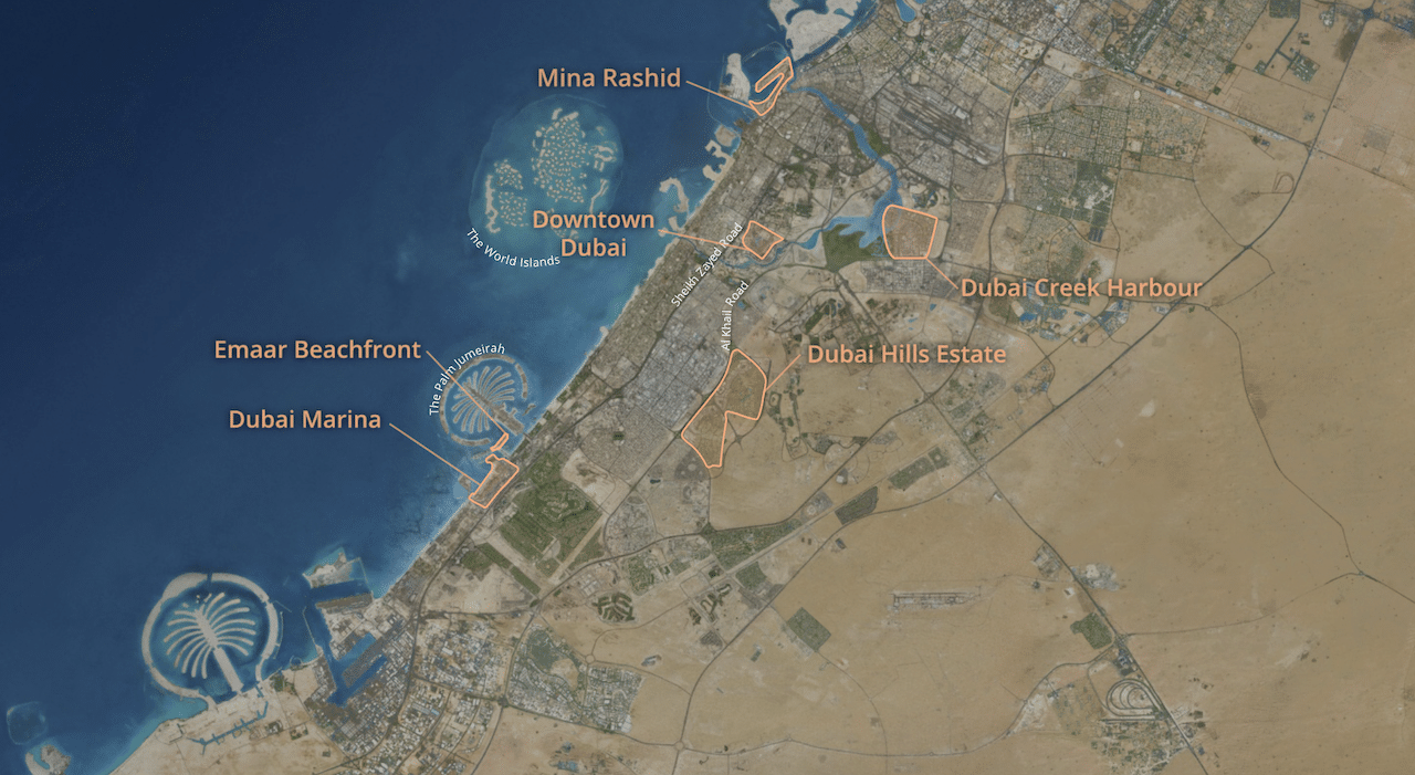 List of Emaar Apartment Communities