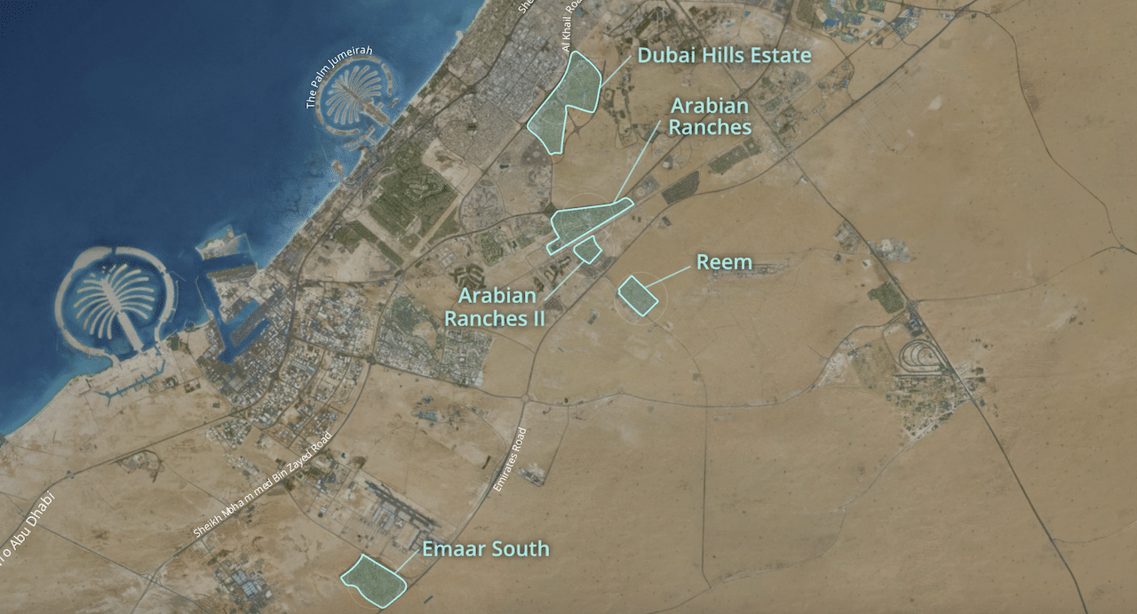List of Emaar Villa Communities