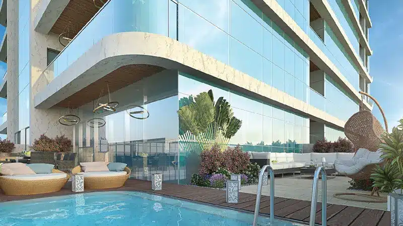 Adhara Star Pool area