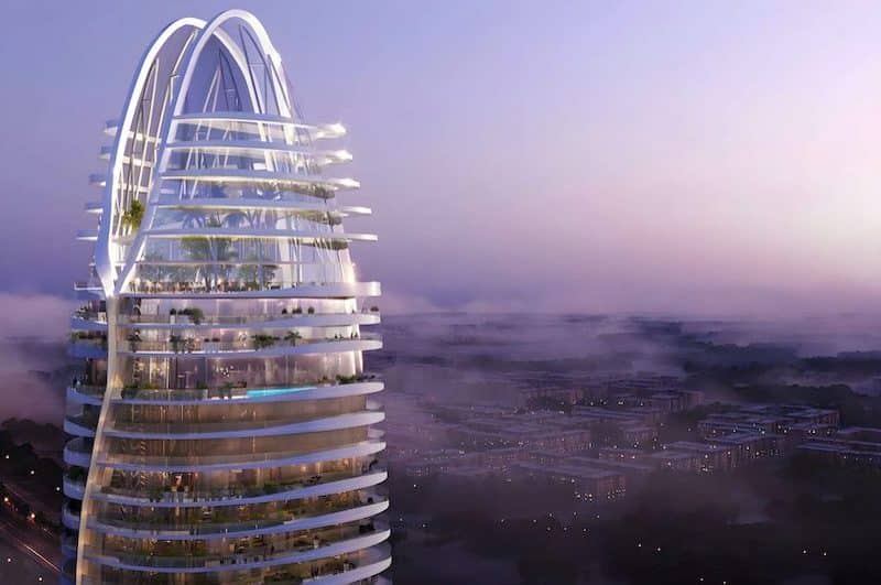 render of tower