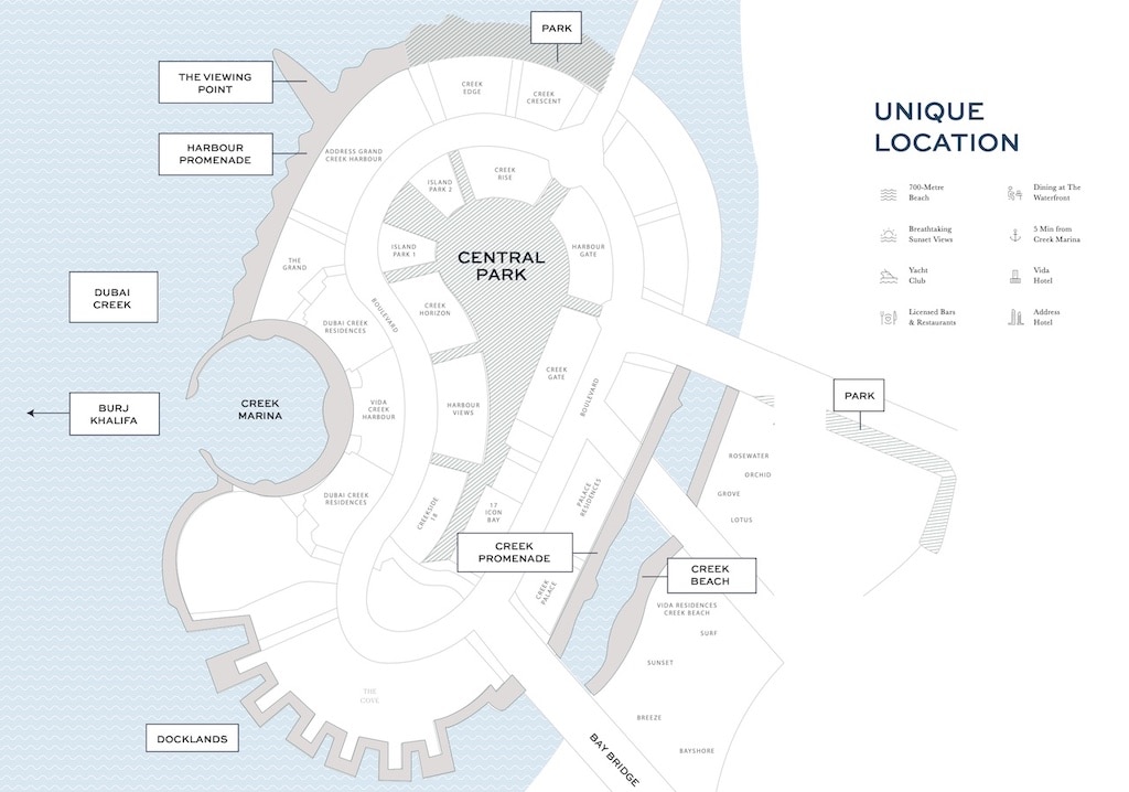 Dubai Creek Harbour Master Plan