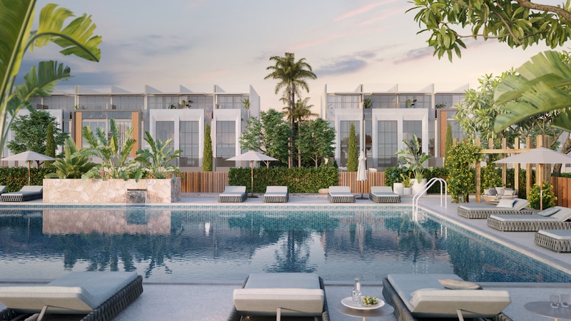 Verdana Townhouse Pool area