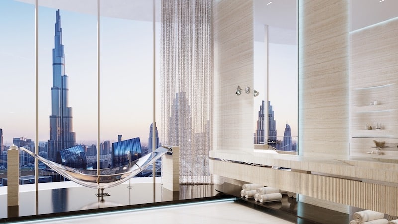 View from one Binghatti Project