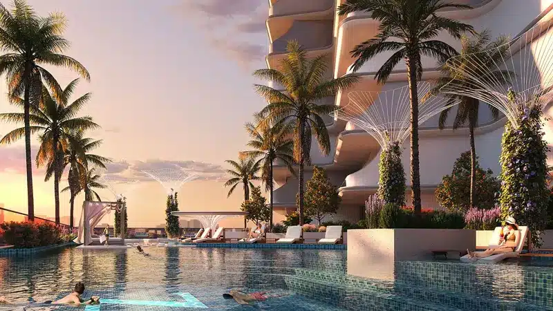 Pool area
