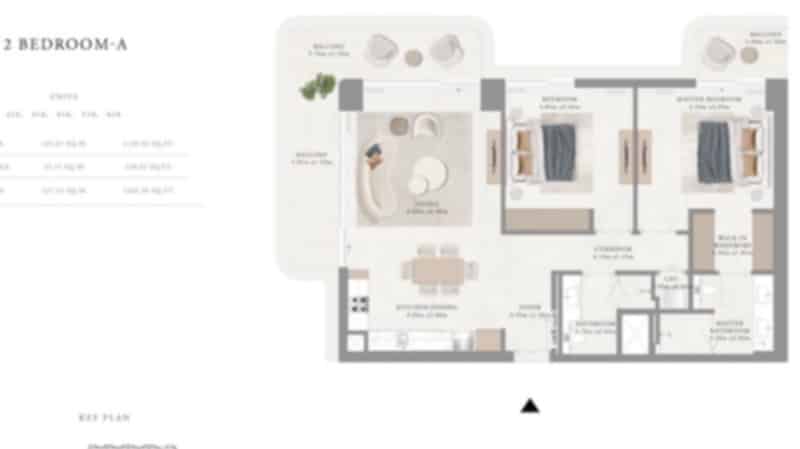 2 Bedroom Floor Plan