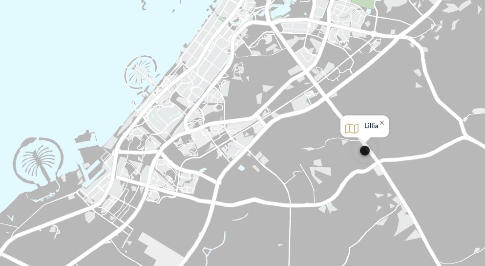 Lillia the Valley Location map