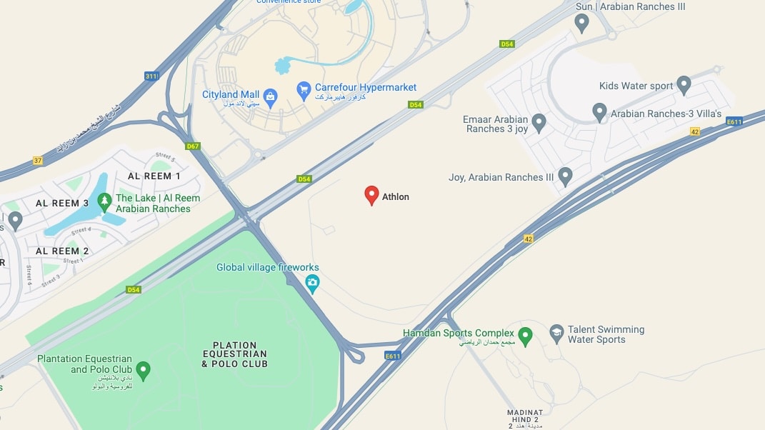 Athlon-by-Aldar-Location-Map
