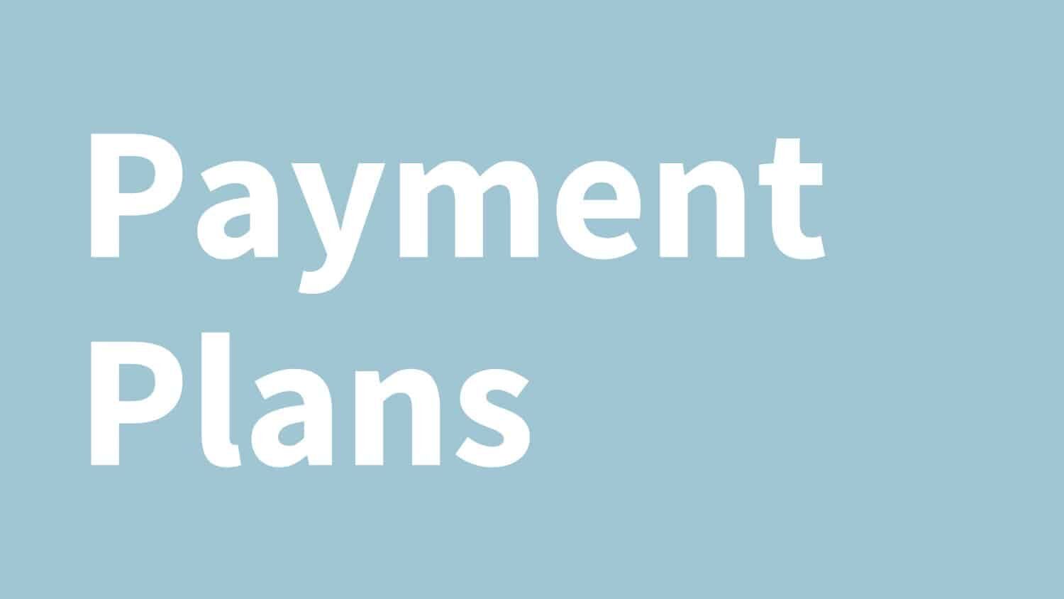 The Oasis Payment Plan