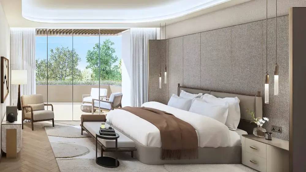 Bedroom with Balcony