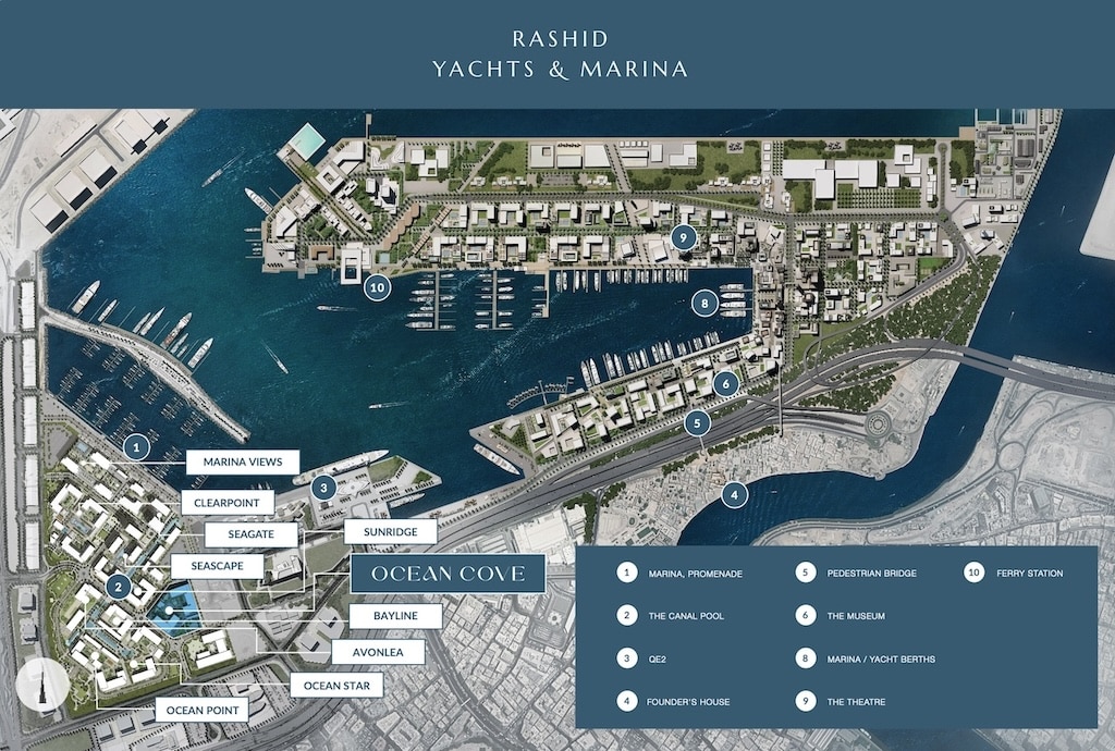 Ocean-Cove-Location-Map