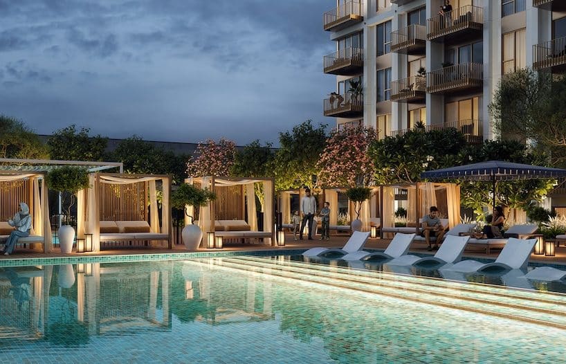 Pool at Altus Dubai creek