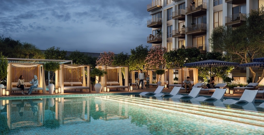 Pool at Altus Dubai creek