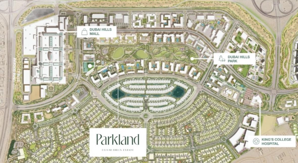Parkland-Dubai-Hills-Location