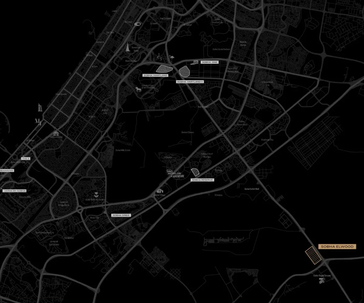 Sobha-Elwood-Location-Map