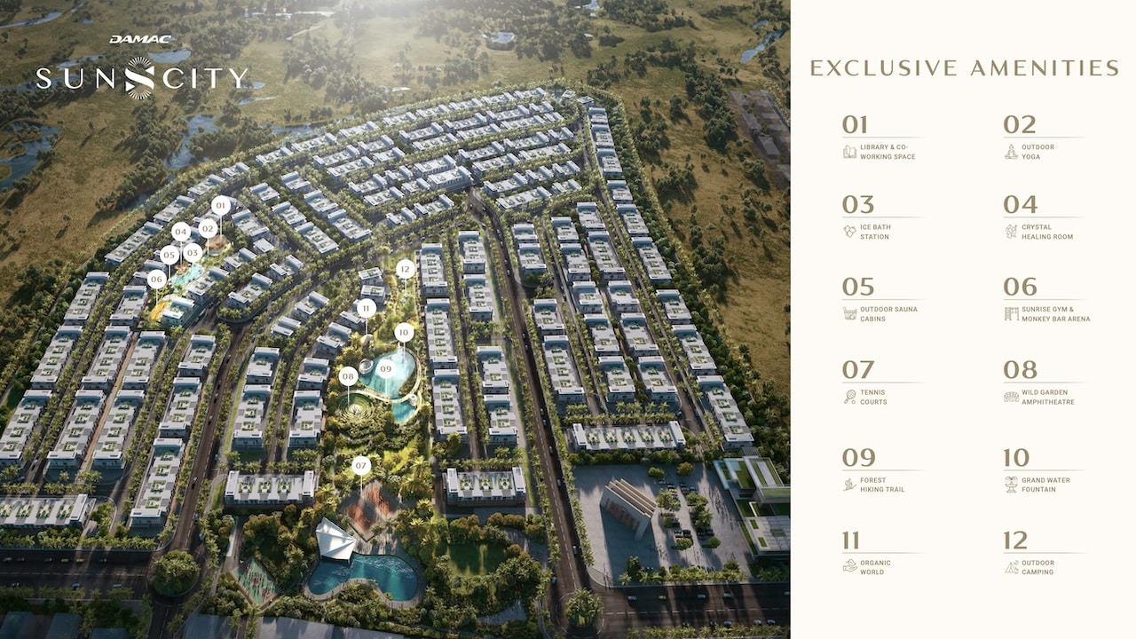 Damac Sun-City-Masterplan