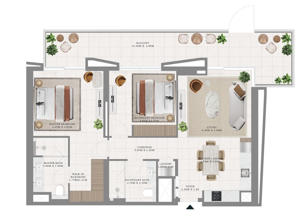 Hillsedge-2-bed-floor-plan Hillsedge-2-bed-floor-plan