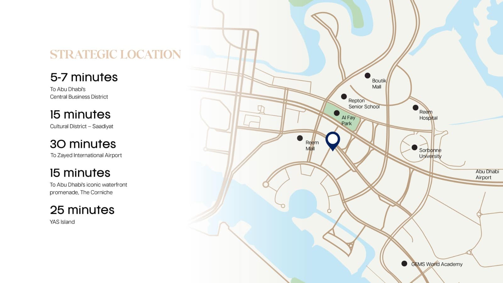 Joud Residence Location Map