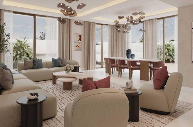 living room at a hayat 7 townhouse